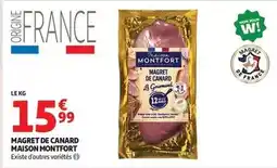 Auchan Supermarché Canard - magret de offre