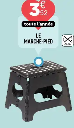 Centrakor Le marche-pied offre