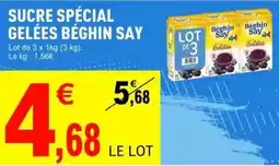 E.Leclerc Sucre spécial gelées offre