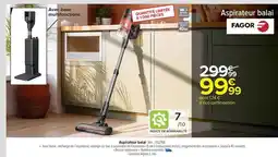 Carrefour Drive Fagor - aspirateur balai offre