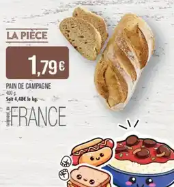 Match Pain de campagne offre