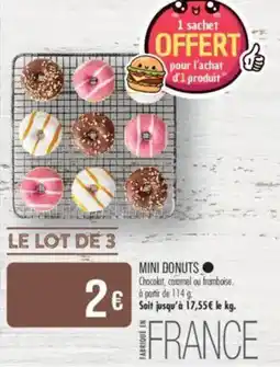 Match Mini donuts offre