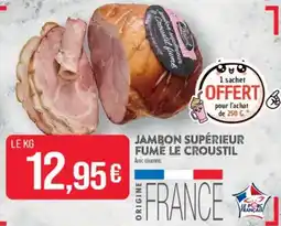 Match Jambon supérieur fumé le croustil offre