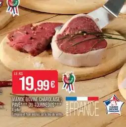 Match Viande bovine charolaise pave ou tournedos offre