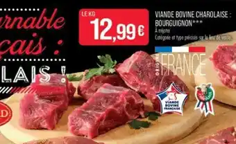 Match Viande bovine charolaise bourguignon offre