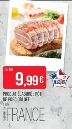 Match Produit élaboré rôti de porc orloff offre