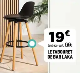 Centrakor Le tabouret de bar laka offre