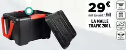 Centrakor La malle trafic offre
