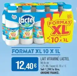 Match Lait vitaminé lactel offre
