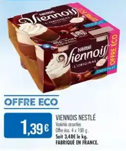 Match Viennois nestlé offre