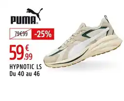 Intersport PUMA Hypnotic ls du 40 au 46 offre