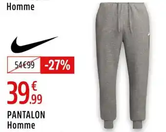 Intersport NIKE Pantalon homme offre