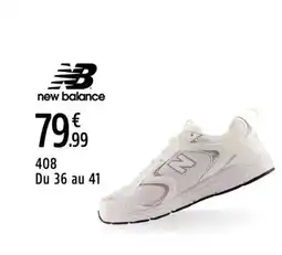 Intersport NEW BALANCE 408 Du 36 au 41 offre
