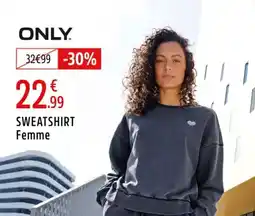 Intersport ONLY Sweatshirt femme offre