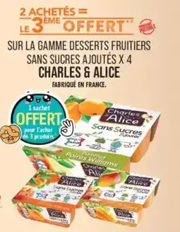Match Charles & alice offre