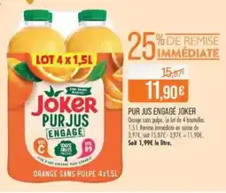 Match Pur jus engagé joker offre
