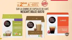 Match Café nescafé dolce gusto offre