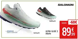 Intersport SALOMON Ultra glide 2 adulte offre