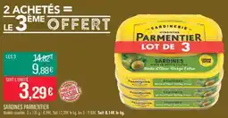 Match Sardines parmentier offre