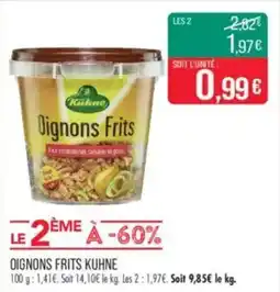 Match Oignons frits kuhne offre