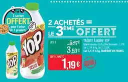 Match Yaourt à boire yop offre