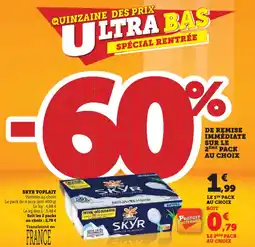 U Express Skyr yoplait offre