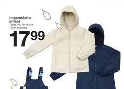 Zeeman Imperméable enfant offre