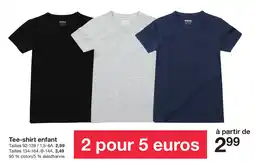 Zeeman Tee-shirt enfant offre