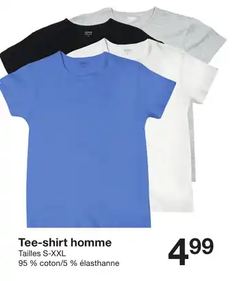 Zeeman Tee-shirt homme offre