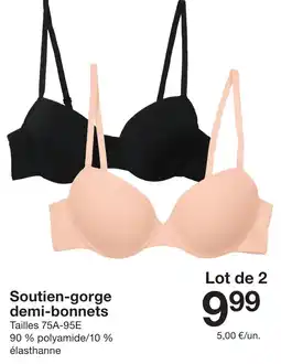 Zeeman Soutien-gorge demi-bonnets offre