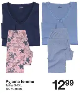Zeeman Pyjama femme offre