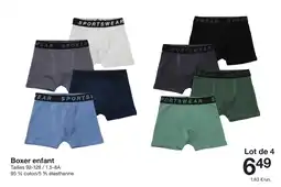 Zeeman Boxer enfant offre