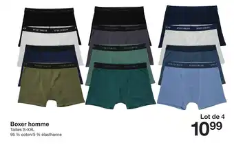 Zeeman Boxer homme offre