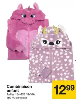 Zeeman Combinaison enfant offre