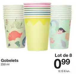 Zeeman Gobelets offre