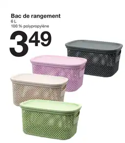 Zeeman Bac de rangement offre
