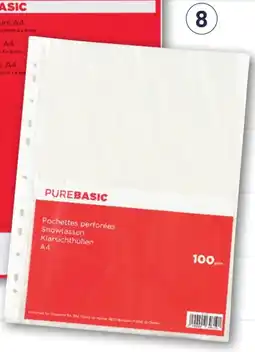 Trafic Set de 100 pochettes plastique offre