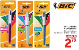 Trafic BIC Stylo-bille 4 couleurs offre