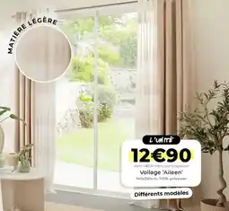 L'incroyable Voilage 'aileen' offre