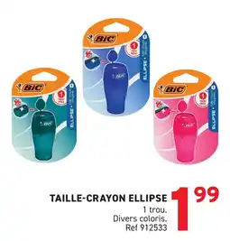 Trafic BIC Taille-crayon ellipse offre