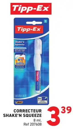 Trafic TIPP-EX Correcteur shake'n squeeze offre