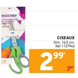 Trafic Ciseaux offre