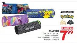 Trafic Plumier offre