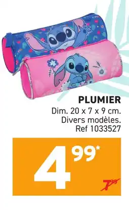 Trafic Plumier offre