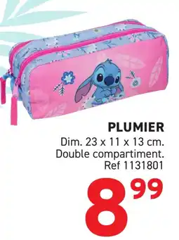 Trafic Plumier offre