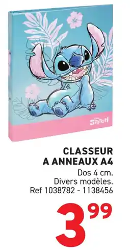 Trafic Classeur a anneaux a4 offre