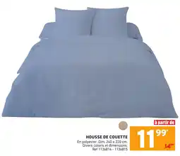 Trafic Housse de couette offre
