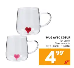 Trafic Mug avec coeur offre