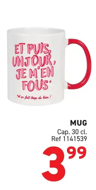 Trafic Mug offre