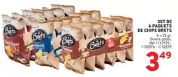 Trafic BRETS Set de 6 paquets de chips offre